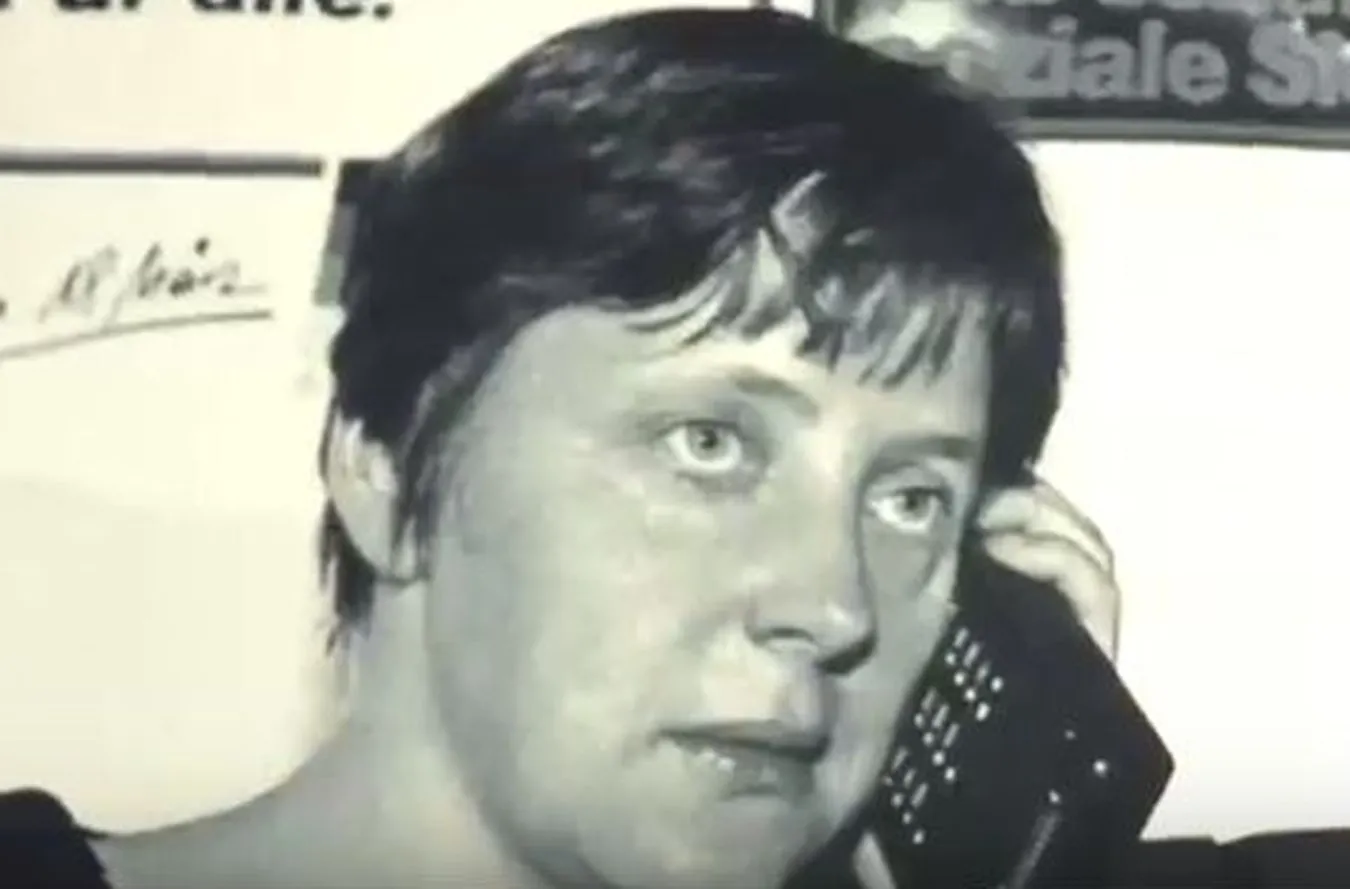 Angela Merkel - kadr z filmu "Matka chrzestna"
