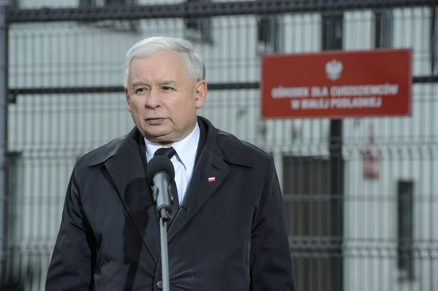 Prezes PiS Jarosław Kaczyński