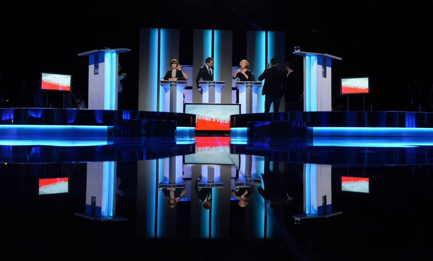 Debata Ewa Kopacz i Beata Szydło