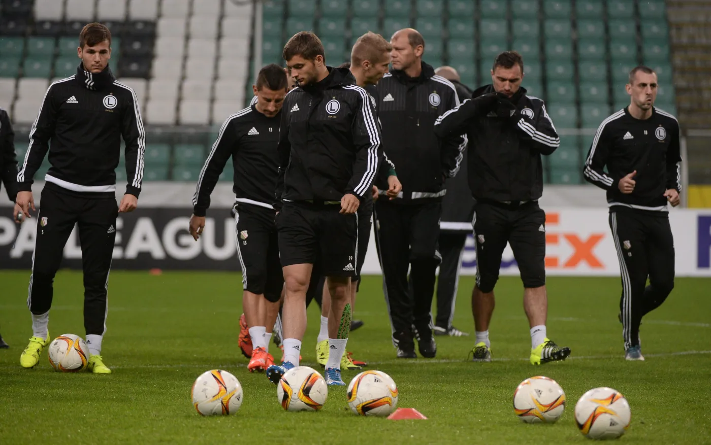Trening zawodników Legii Warszawa
