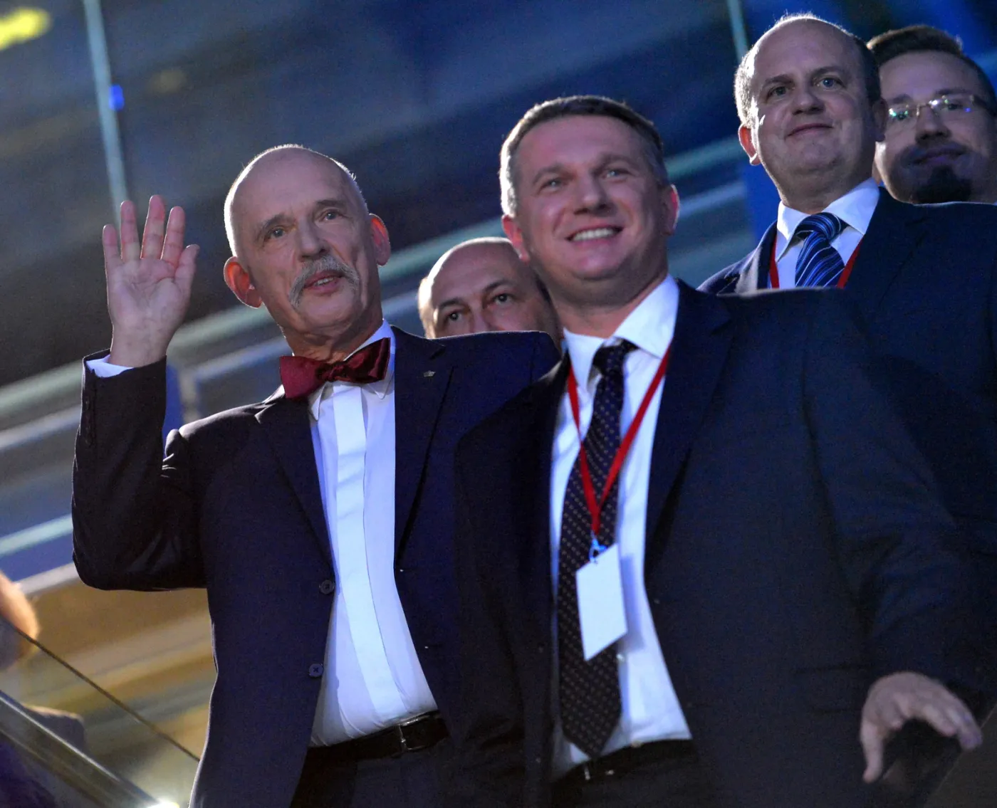 Janusz Korwin-Mikke i Przemysław Wipler