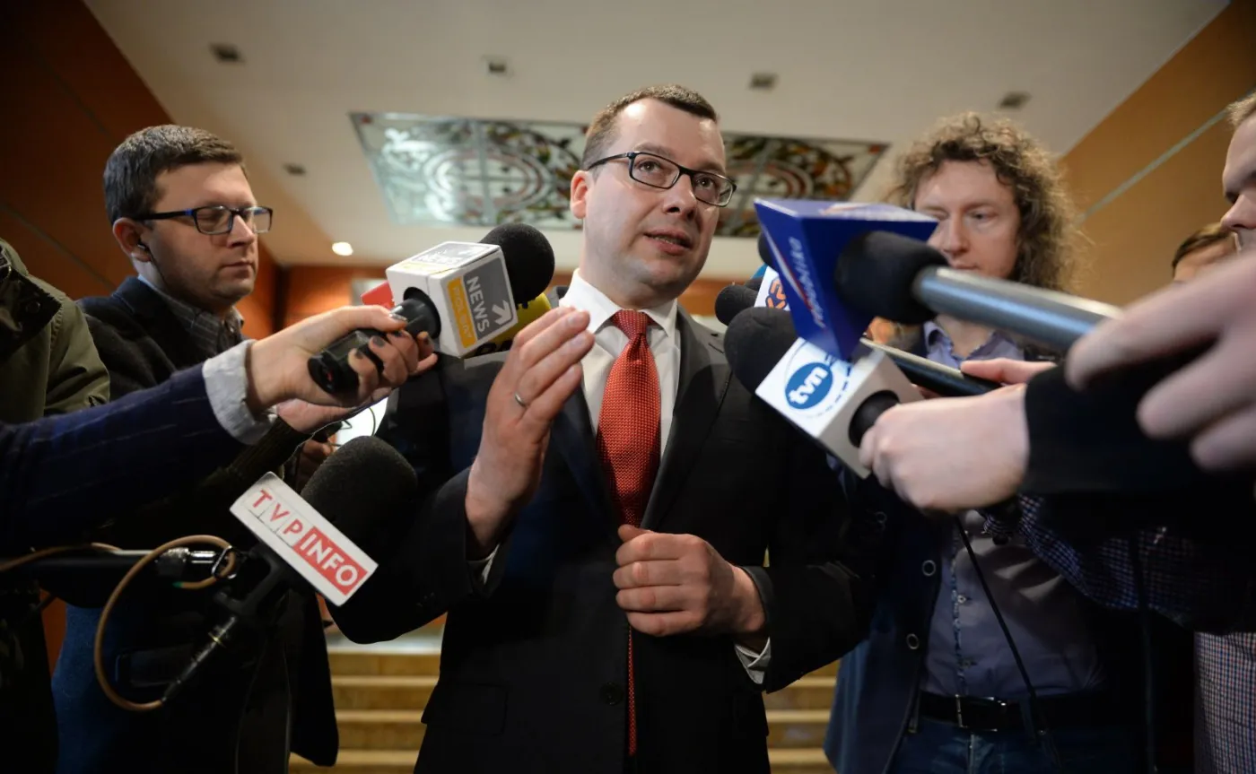 Przemysław Nowak z warszawskiej Prokuratury Okręgowej