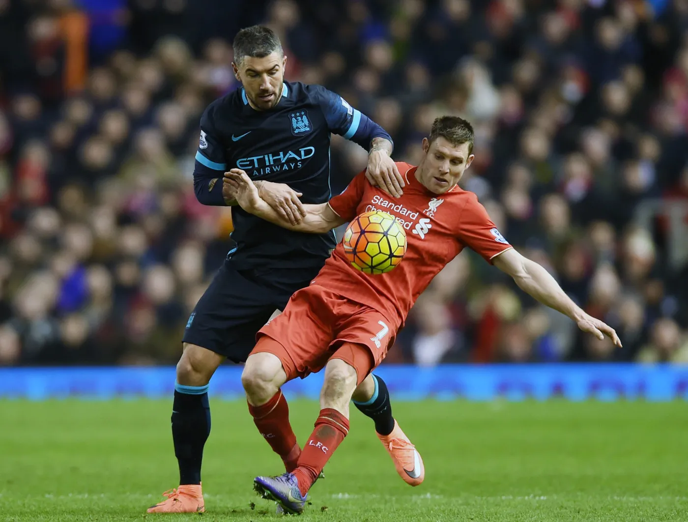 James Milner i Aleksandar Kolarov