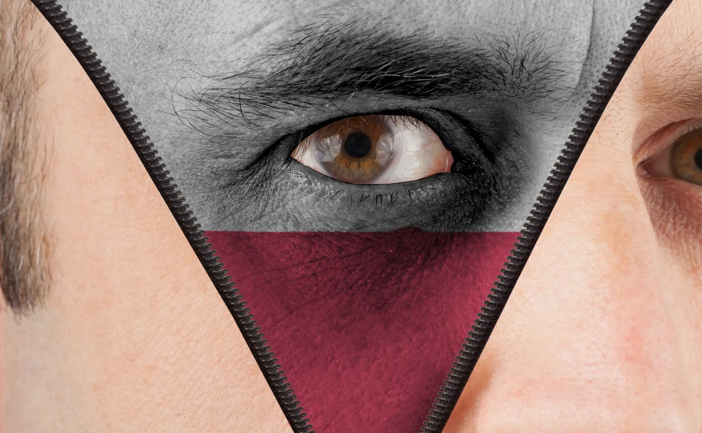 Polska podzielona na dwie części?