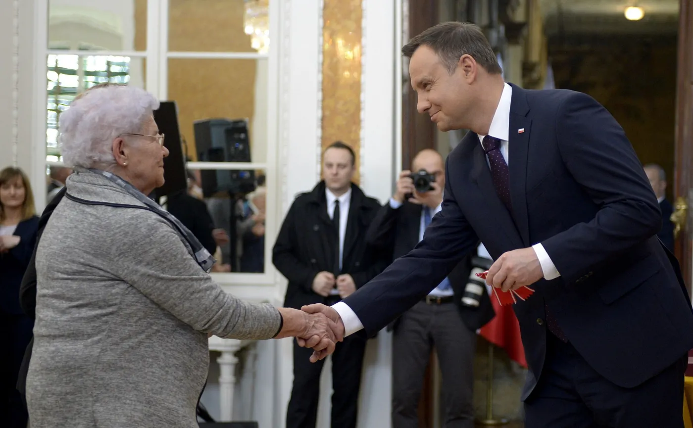 Prezydent Andrzej Duda odznaczył Polaków ratujących Żydów