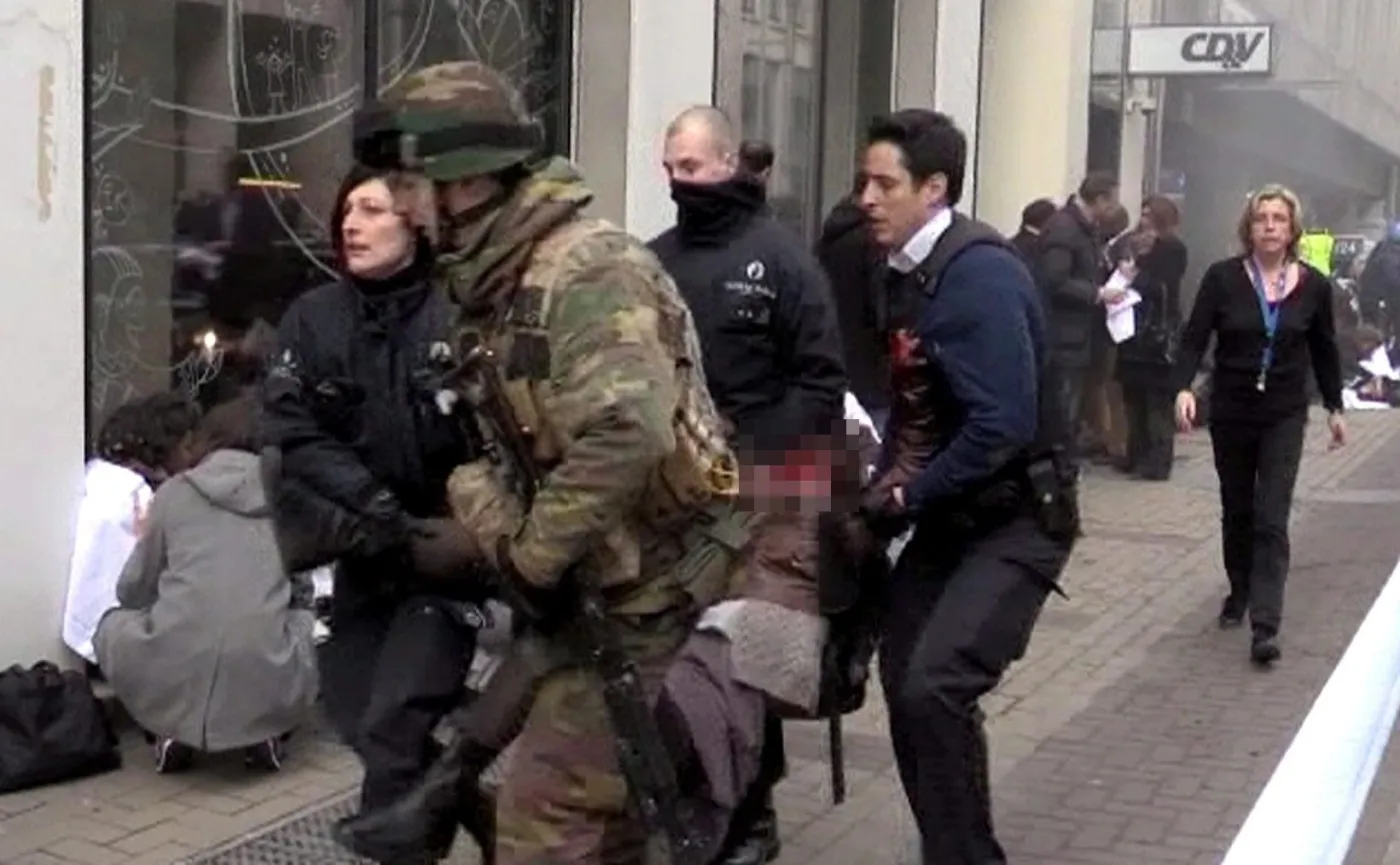 Krwawe zamachy terrorystyczne w Brukseli