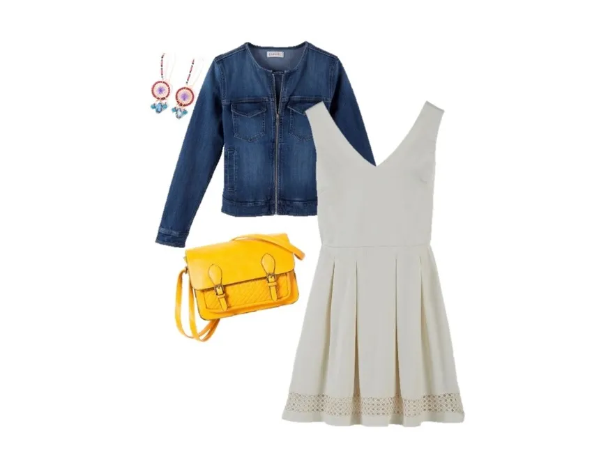 Mała biała na wiosnę. STYLIZACJE