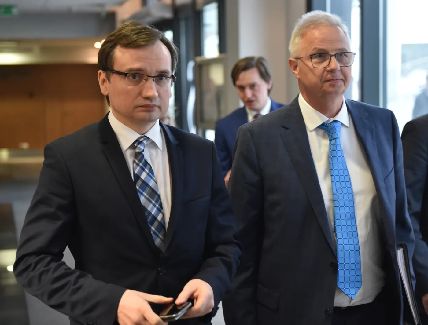 Zbigniew Ziobro i Laszlo Trocsanyi