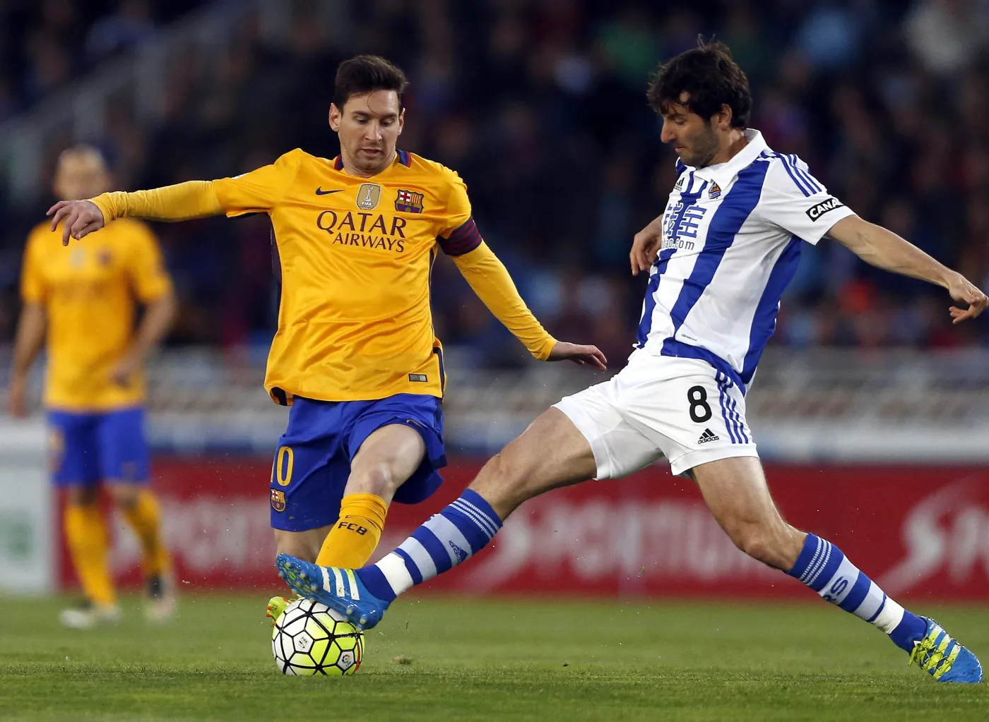 Lionel Messi i Esteban Granero