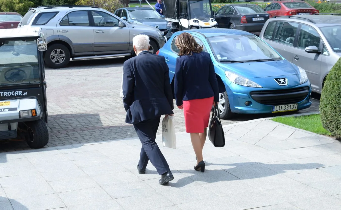 Kornel Morawiecki i Małgorzata Zwiercan