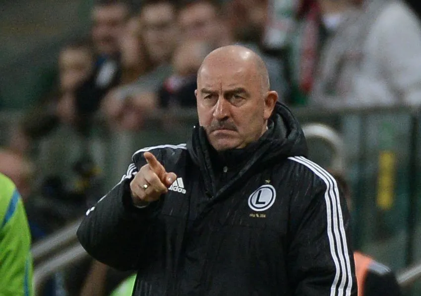 Trener Legii Warszawa Stanisław Czerczesow