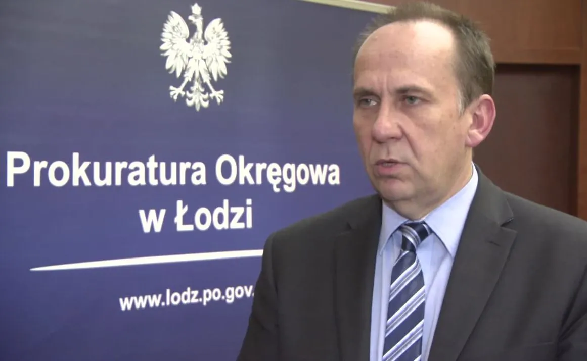 Rzecznik Prokuratury Okręgowej w Łodzi Krzysztof Kopania