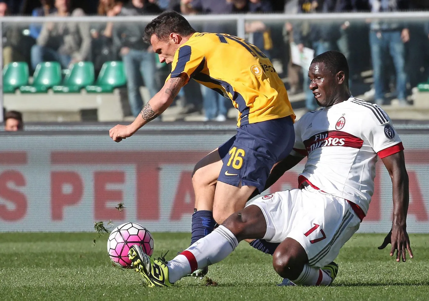 Luca Siligardi i Cristian Zapata