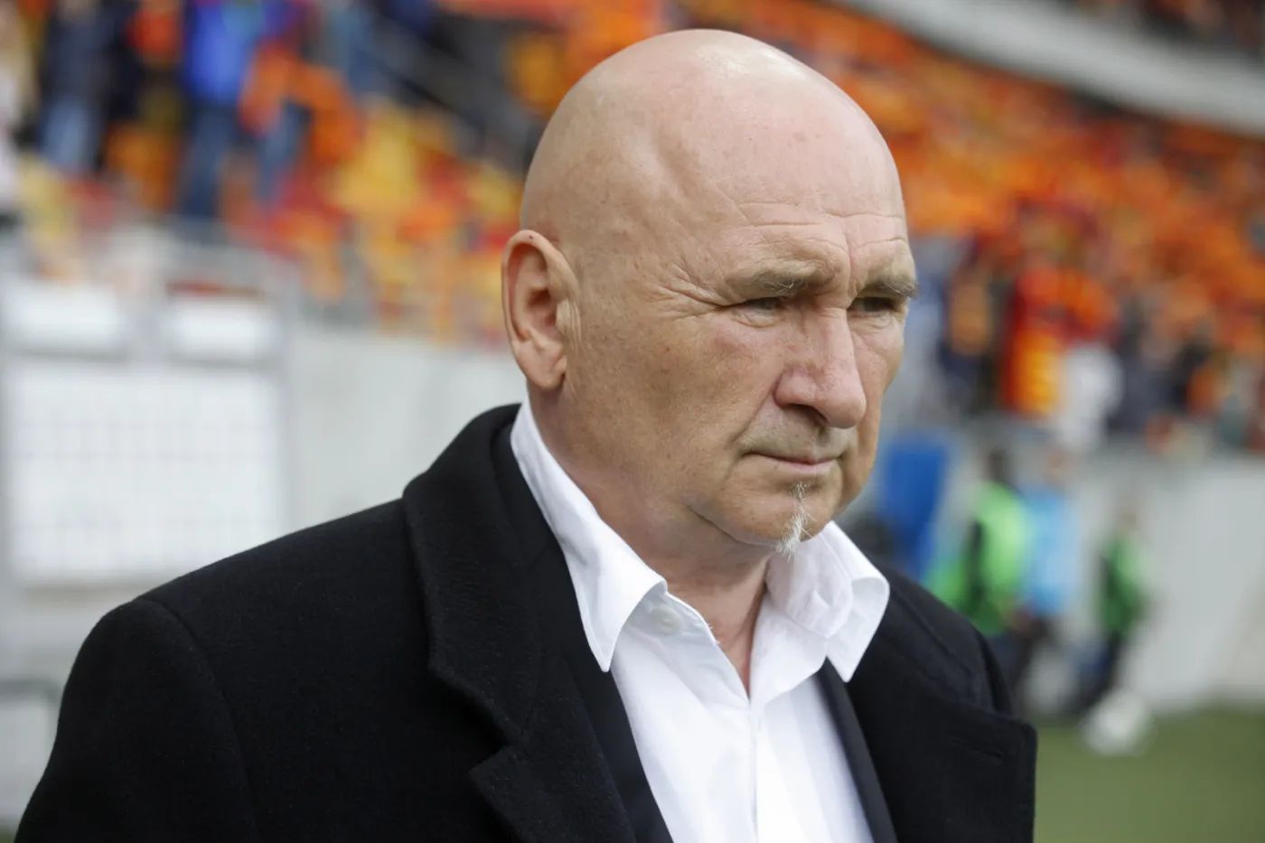 Trener Górnika Zabrze Jan Żurek