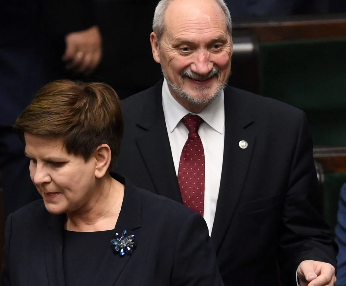 Beata Szydło i Antoni Macierewicz