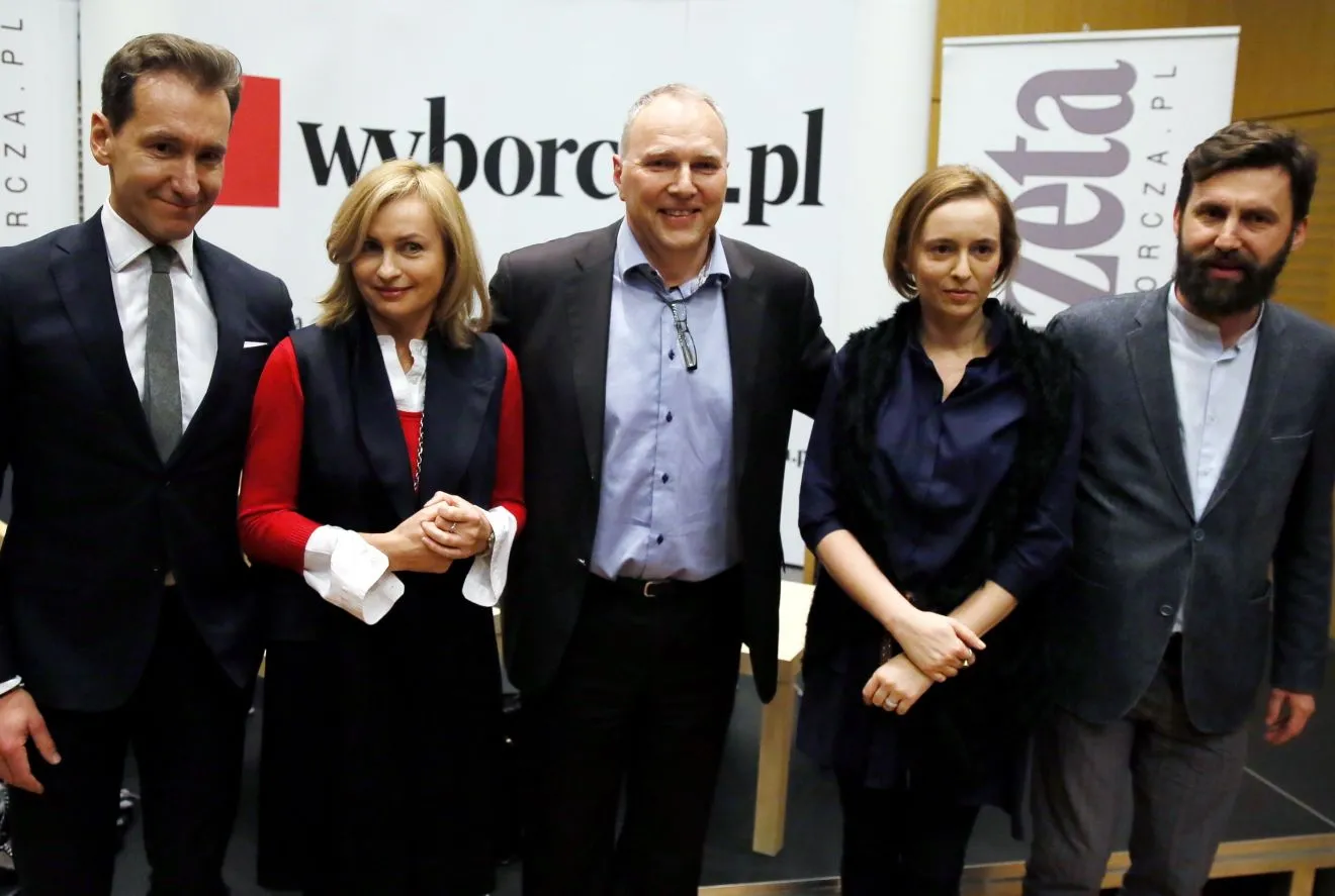 Piotr Kraśko, Katarzyna Janowska, Jarosław Kurski, Karolina Lewicka, Kamil Dąbrowa 