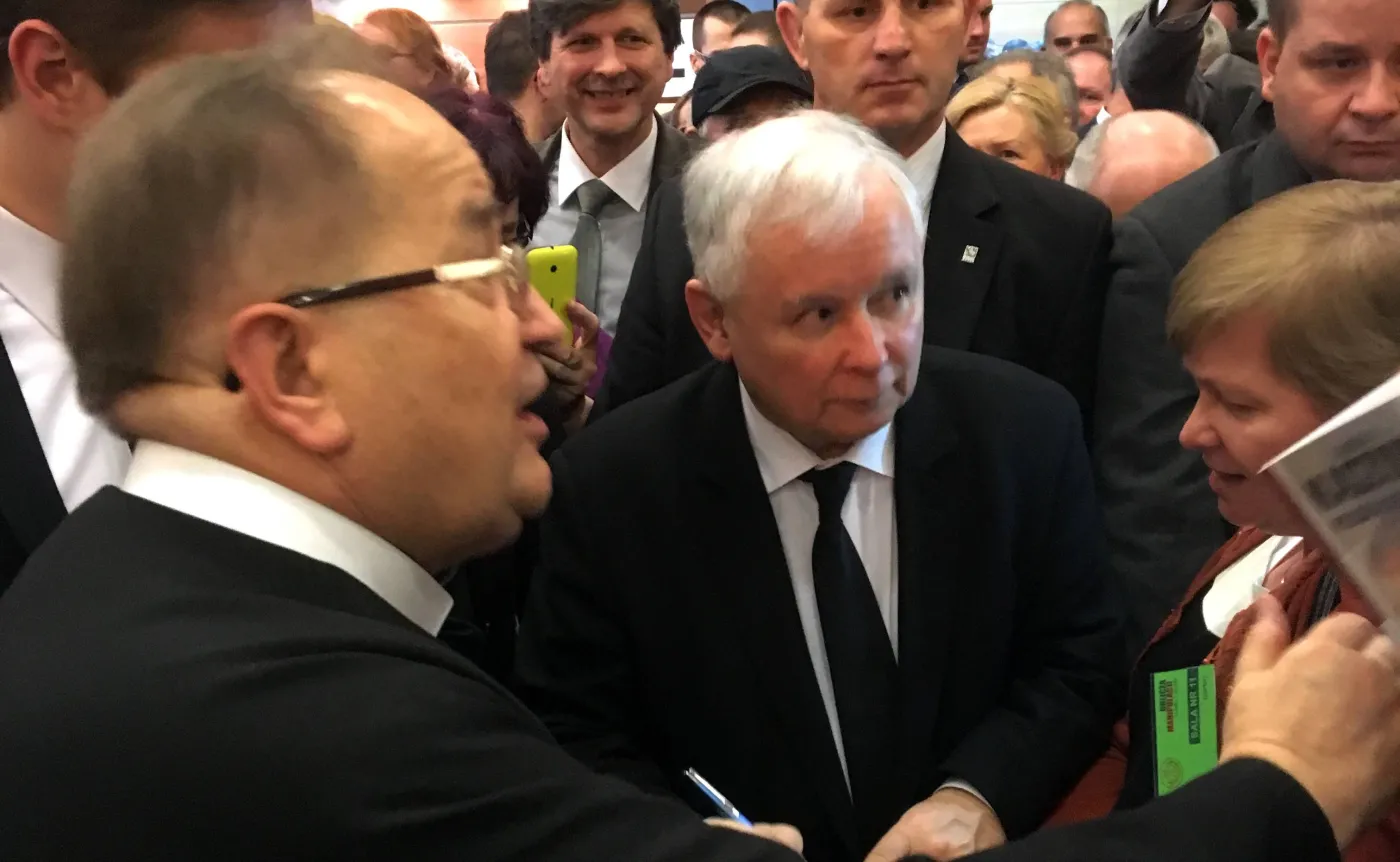 O. Tadeusz Rydzyk i Jarosław Kaczyński