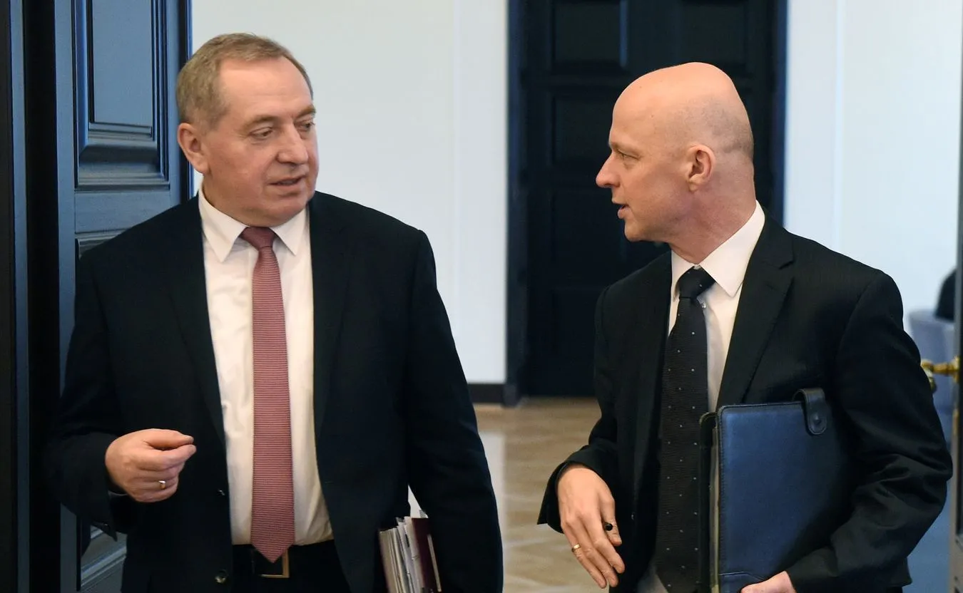 Henryk Kowalczyk i Paweł Szałamacha