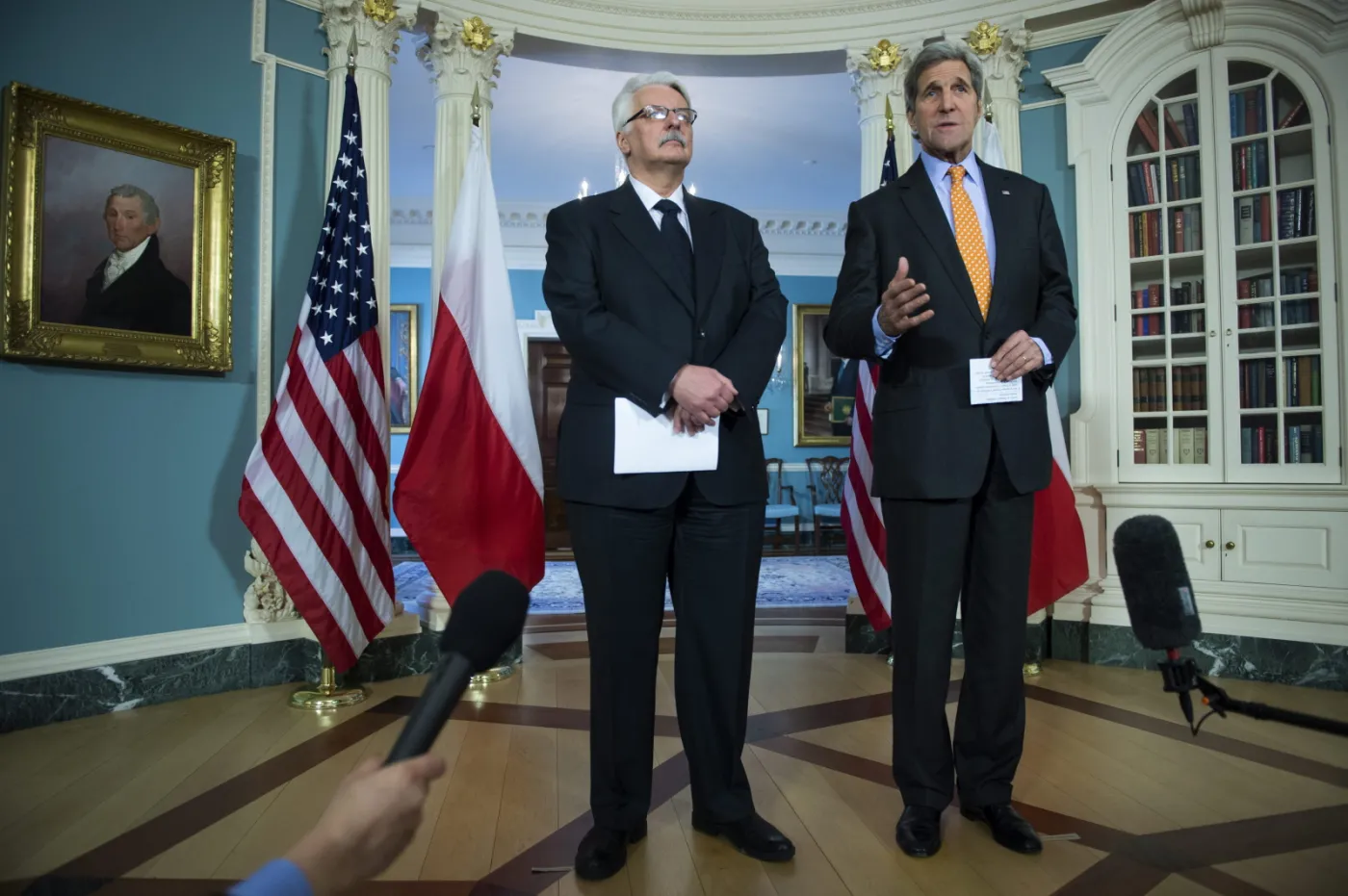 Witold Waszczykowski i John Kerry