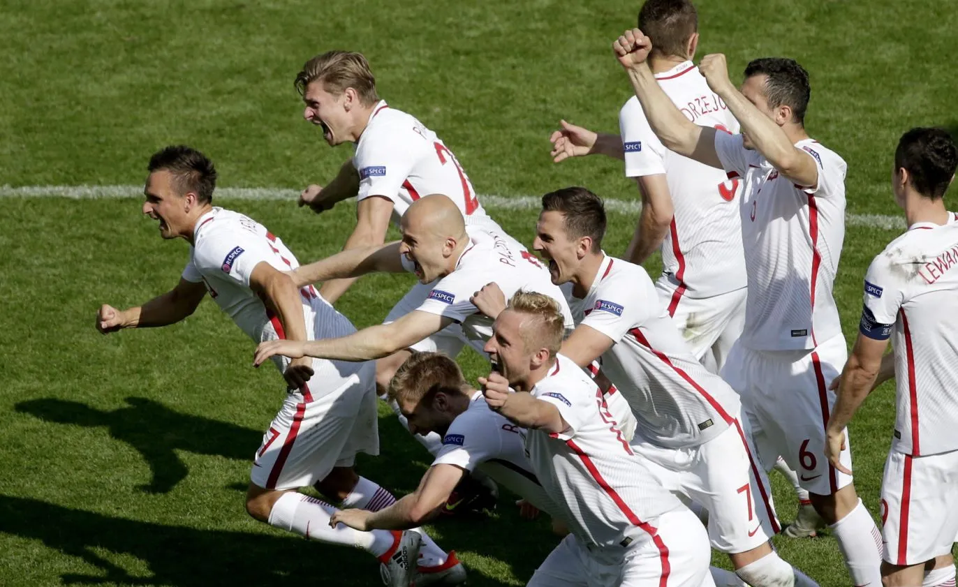 Radość reprezentantów Polski