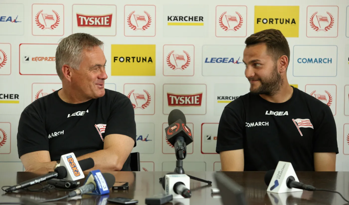 Jacek Zieliński i Mateusz Cetnarski