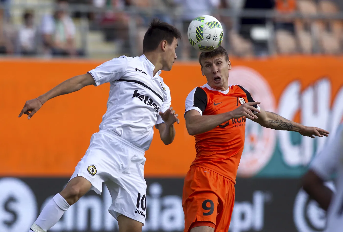 Arkadiusz Woźniak i Janis Karabelow