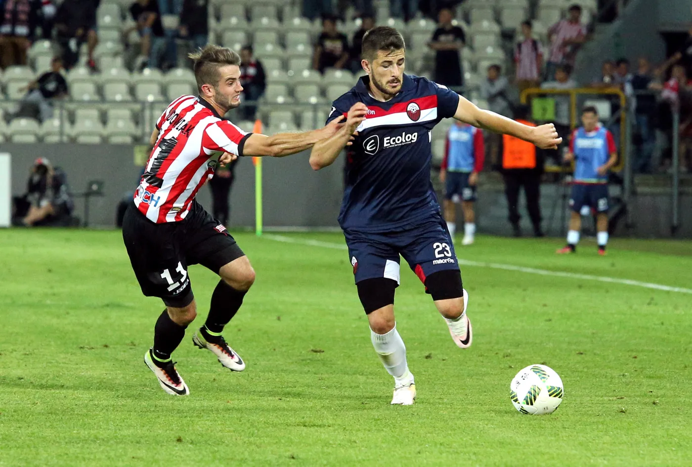 Mateusz Wdowiak i Besir Demiri