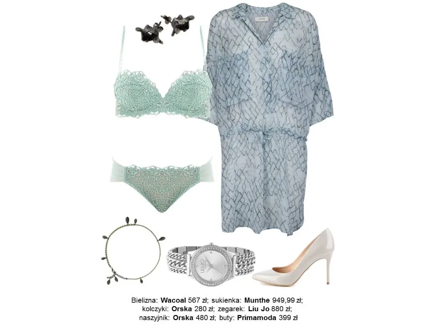 STYLIZACJE z romantyczną bielizną - ucieszą nie tylko męskie oko...