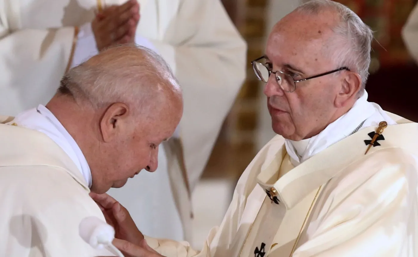 Papież Franciszek przemówił do polskich duchownych w Łagiewnikach [PEŁNA TREŚĆ HOMILII]