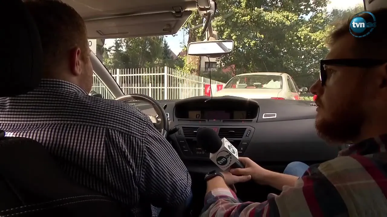 Atak na kierowcę Ubera w Warszawie