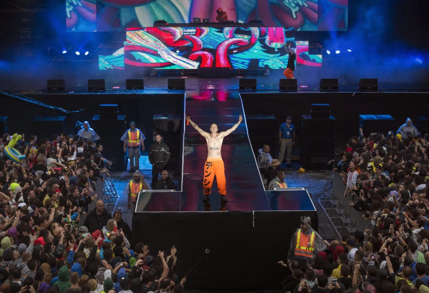 Dia Antwoord na festiwalu Sziget