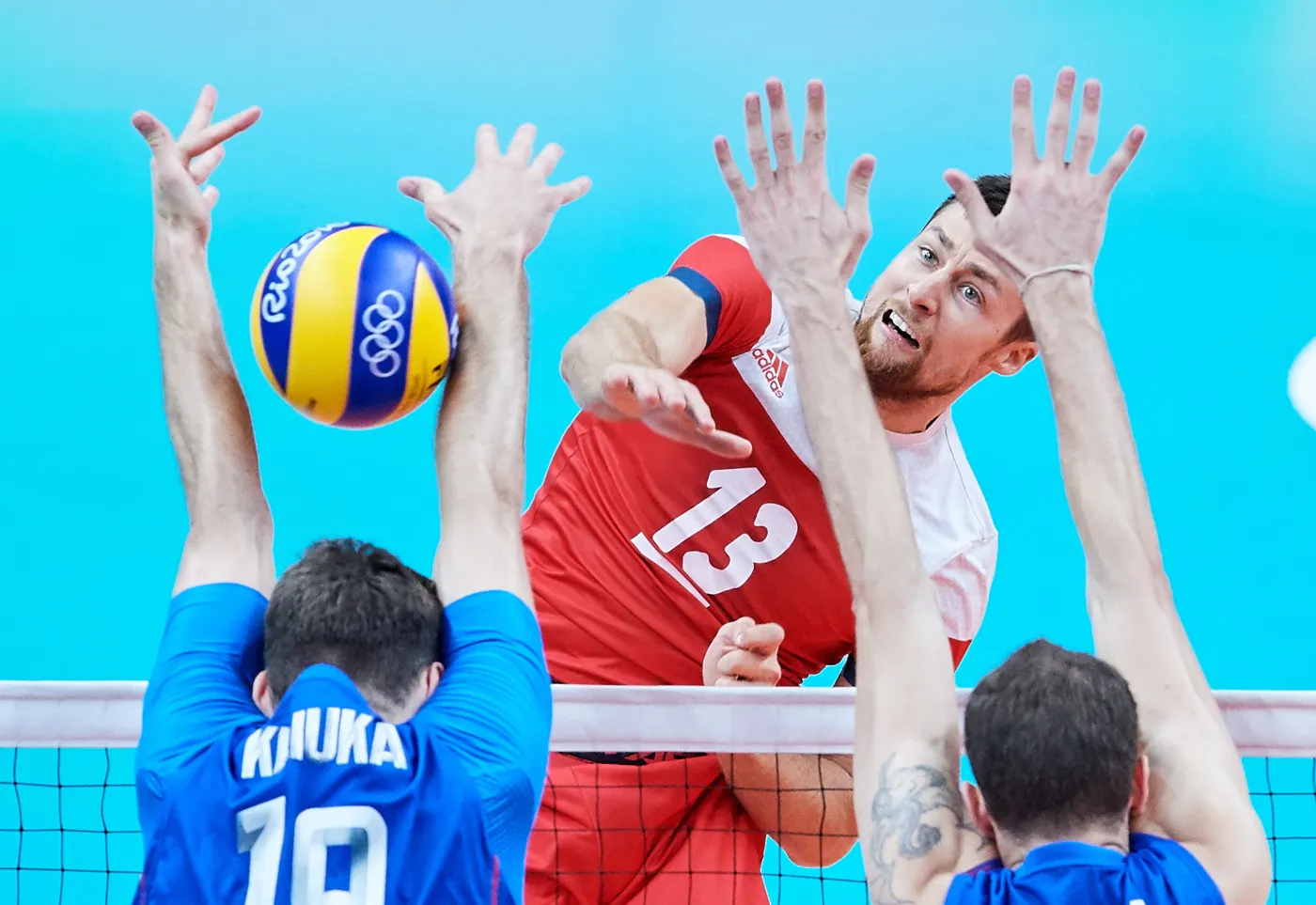 Michał Kubiak oraz Egor Kliuka i Alexander Volkov