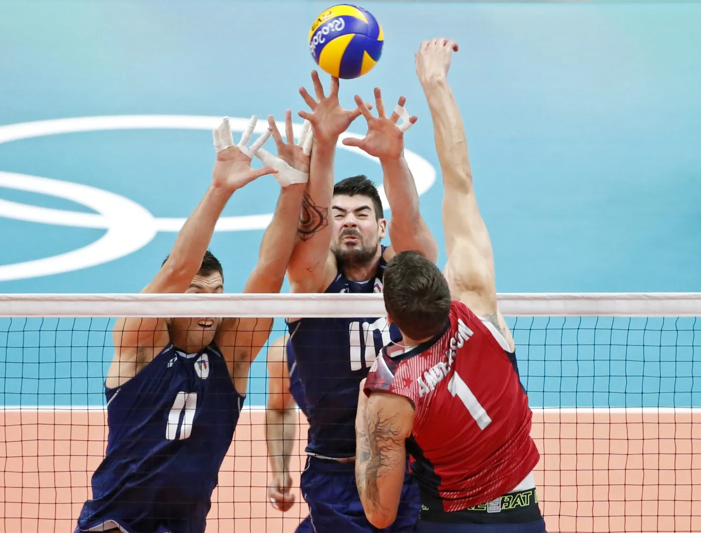 Matthew Anderson, Simone Buti i Filippo Lanza
