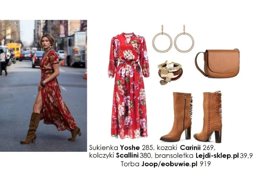 Kobieco i modnie: STYLIZACJE boho na koniec lata