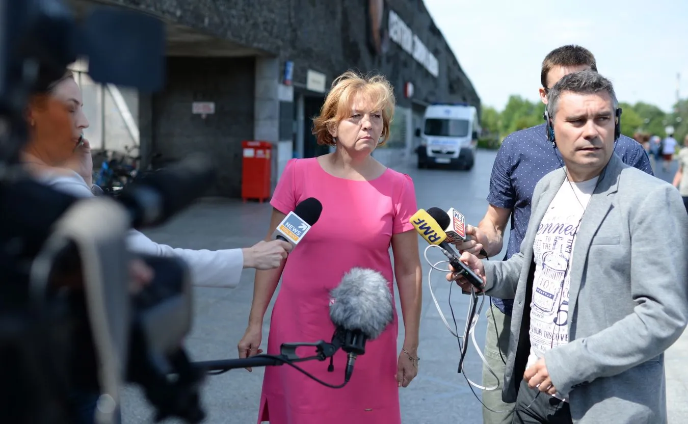 Przewodnicząca Związku Zawodowego Pielęgniarek i Położnych przy CZD Magdalena Nasiłowska