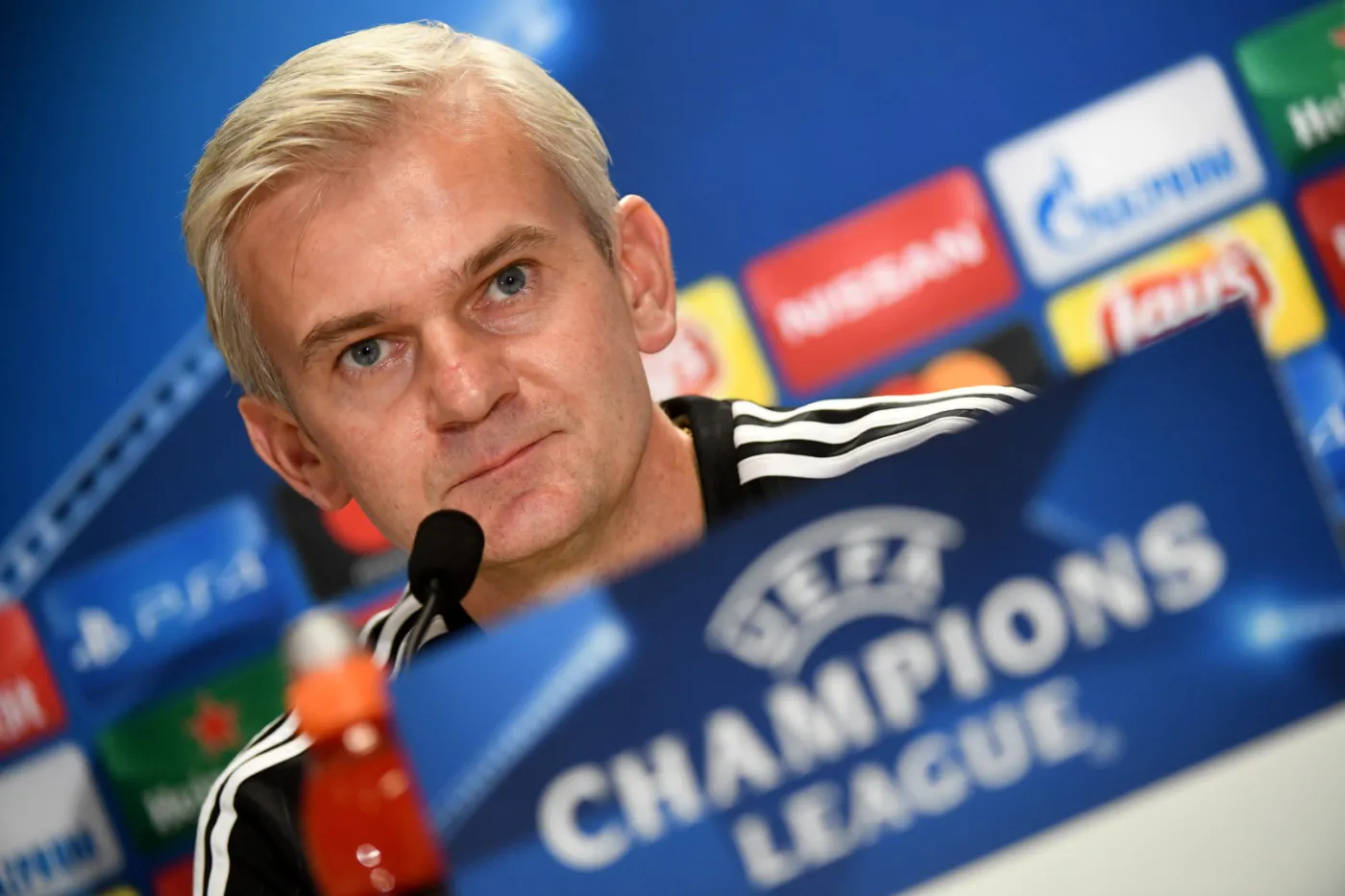 Trener Legii Warszawa Jacek Magiera