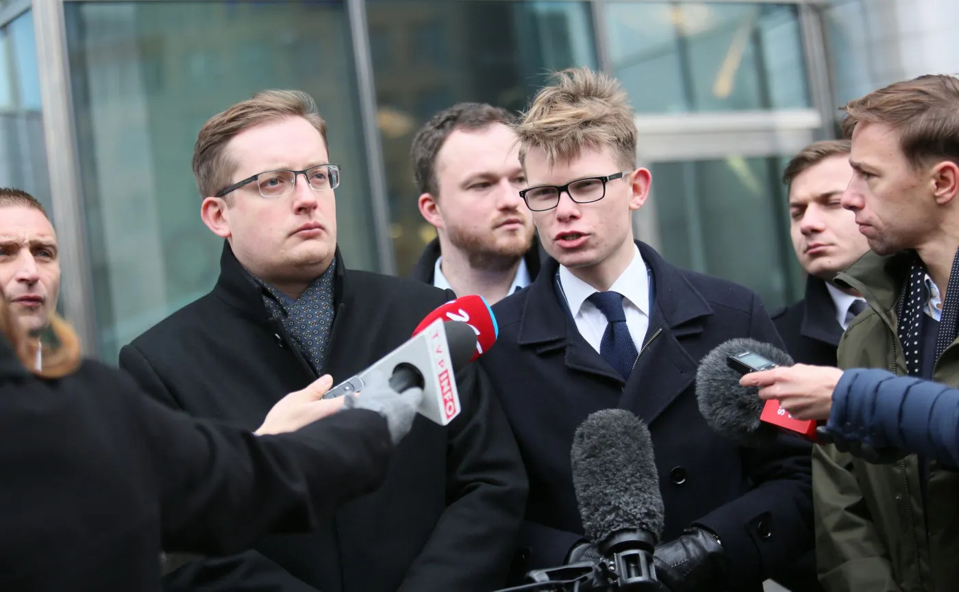 Protest narodowców w Warszawie