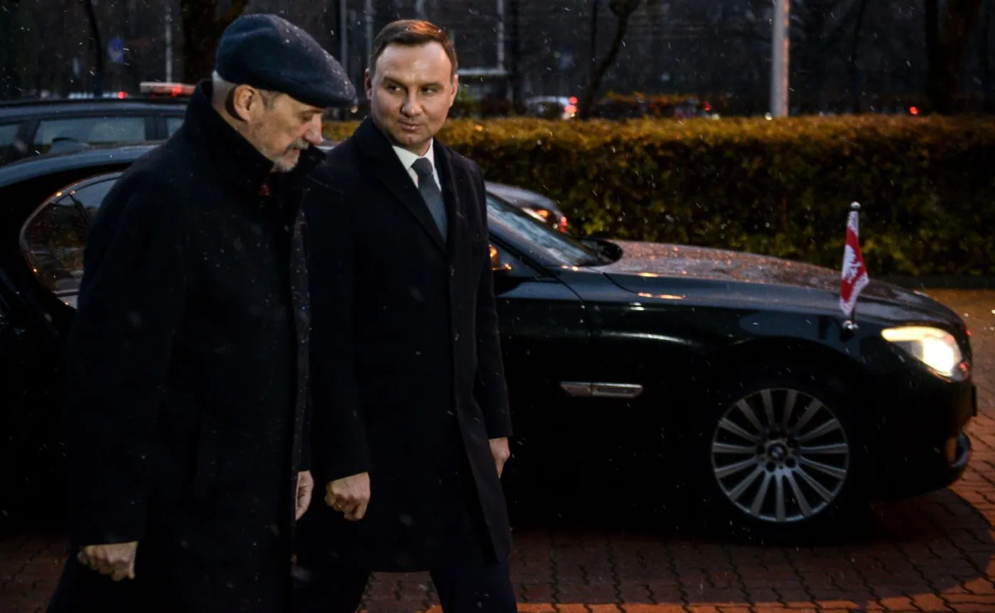 Antoni Macierewicz i Andrzej Duda