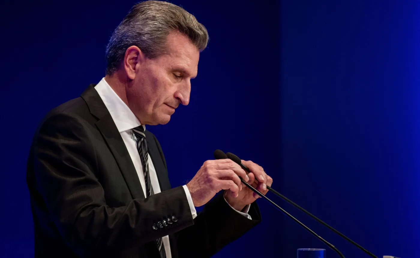 Komisarz UE Guenther Oettinger