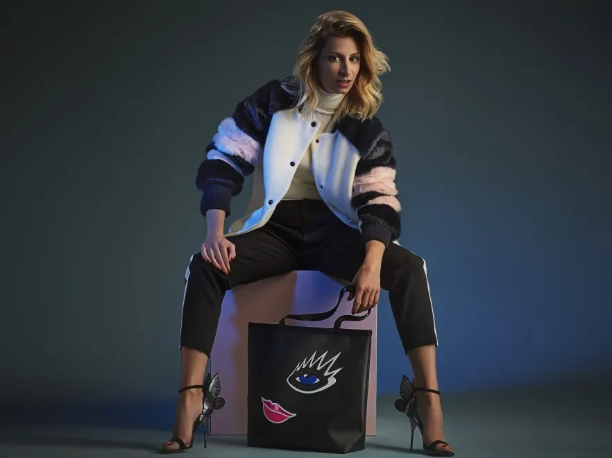 Magda Schejbal w kampanii Goshico. Niebanalne torebki dla niebanalnych kobiet!