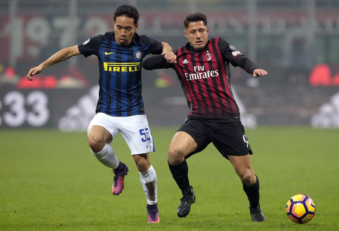 Yuto Nagatomo i Gianluca Lapadula