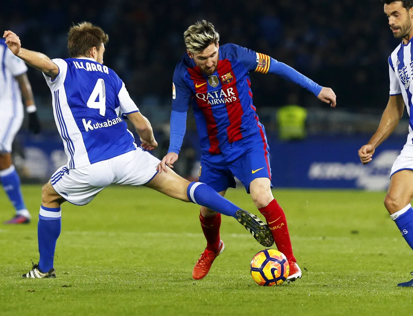 Lionel Messi i Asier Illarramendi