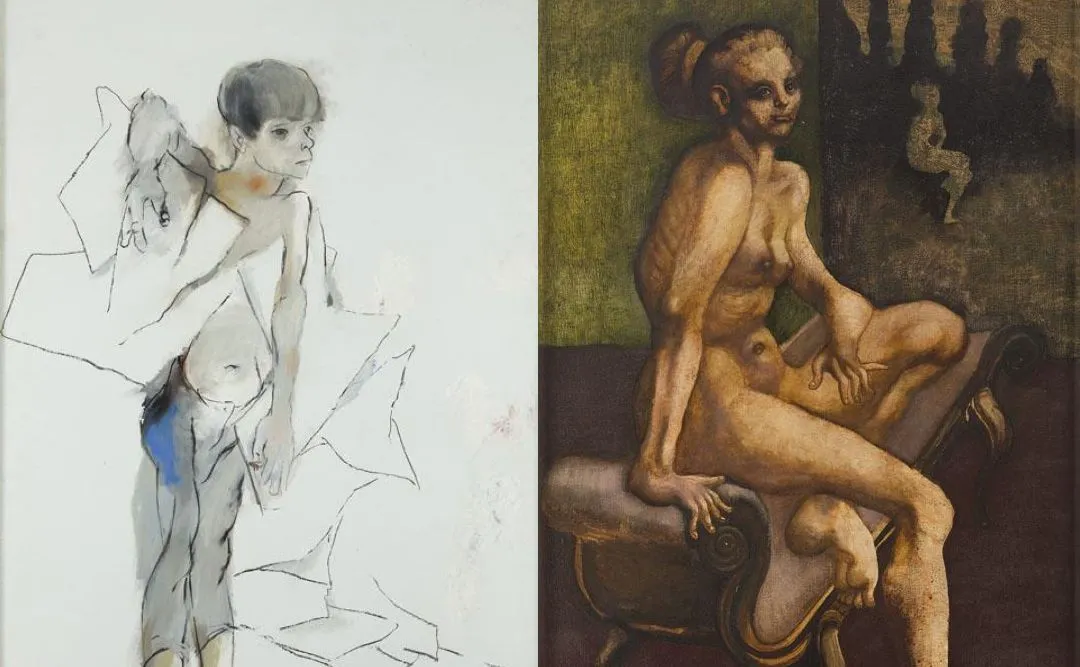 Tadeusz Kanto (Projekt kostiumu) / Jan Lebenstein (Życie na szezlongu)
