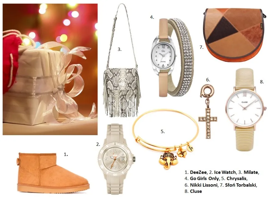 PREZENTY, które ucieszą fashionistkę: ubrania, bielizna, akcesoria i inne...