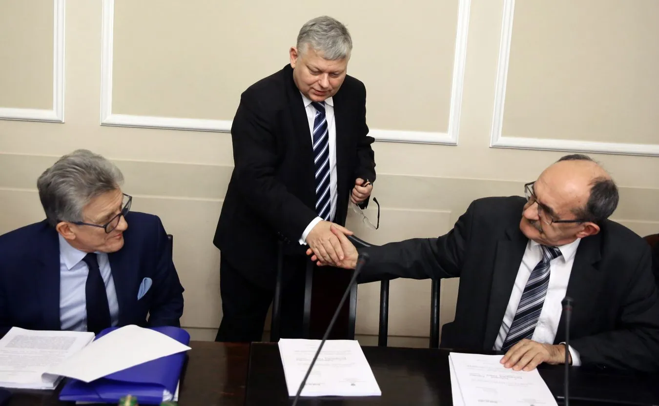 Marek Suski, Stanisław Piotrowicz i Andrzej Matusiewicz