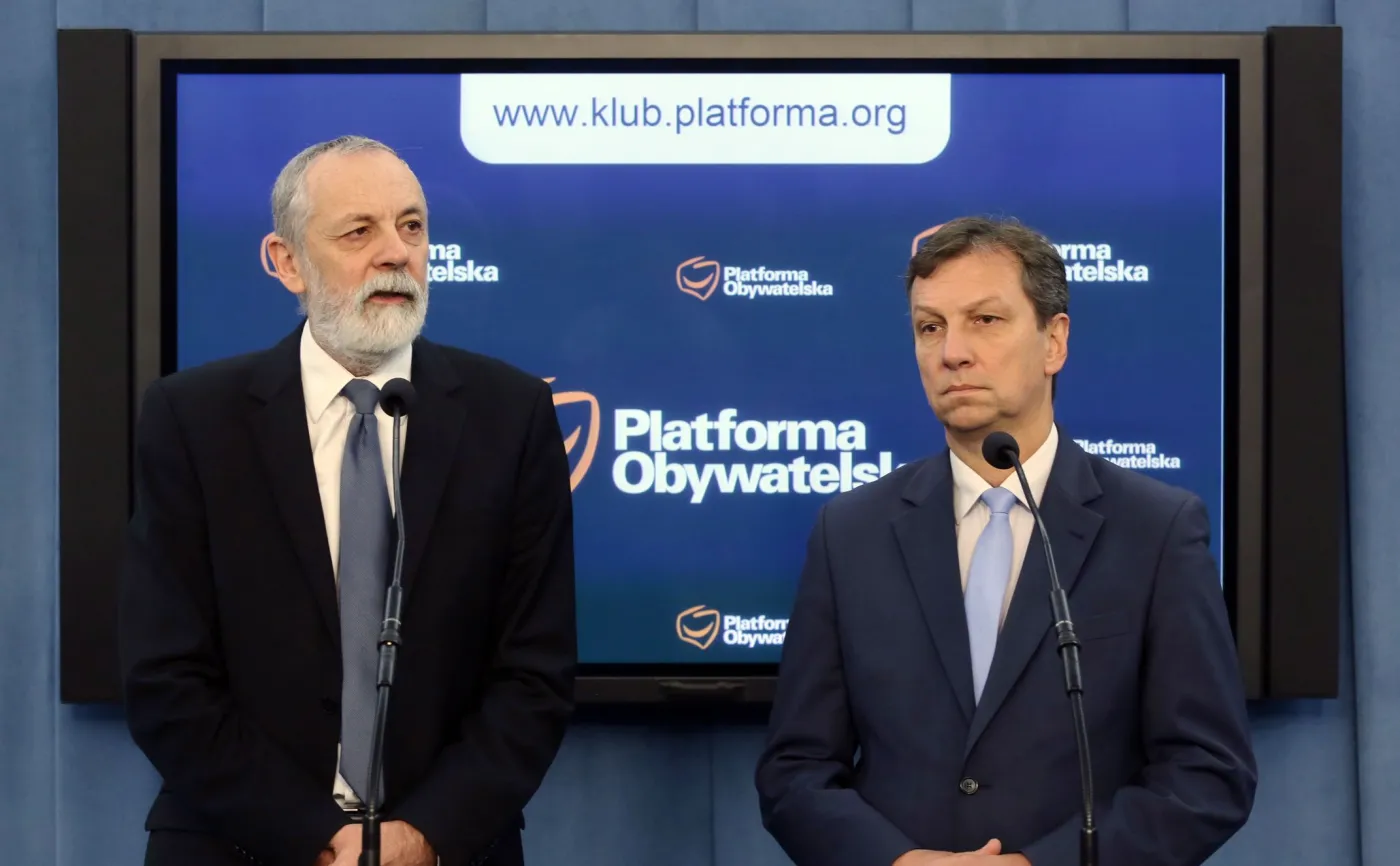Rafał Grupiński i Andrzej Halicki 