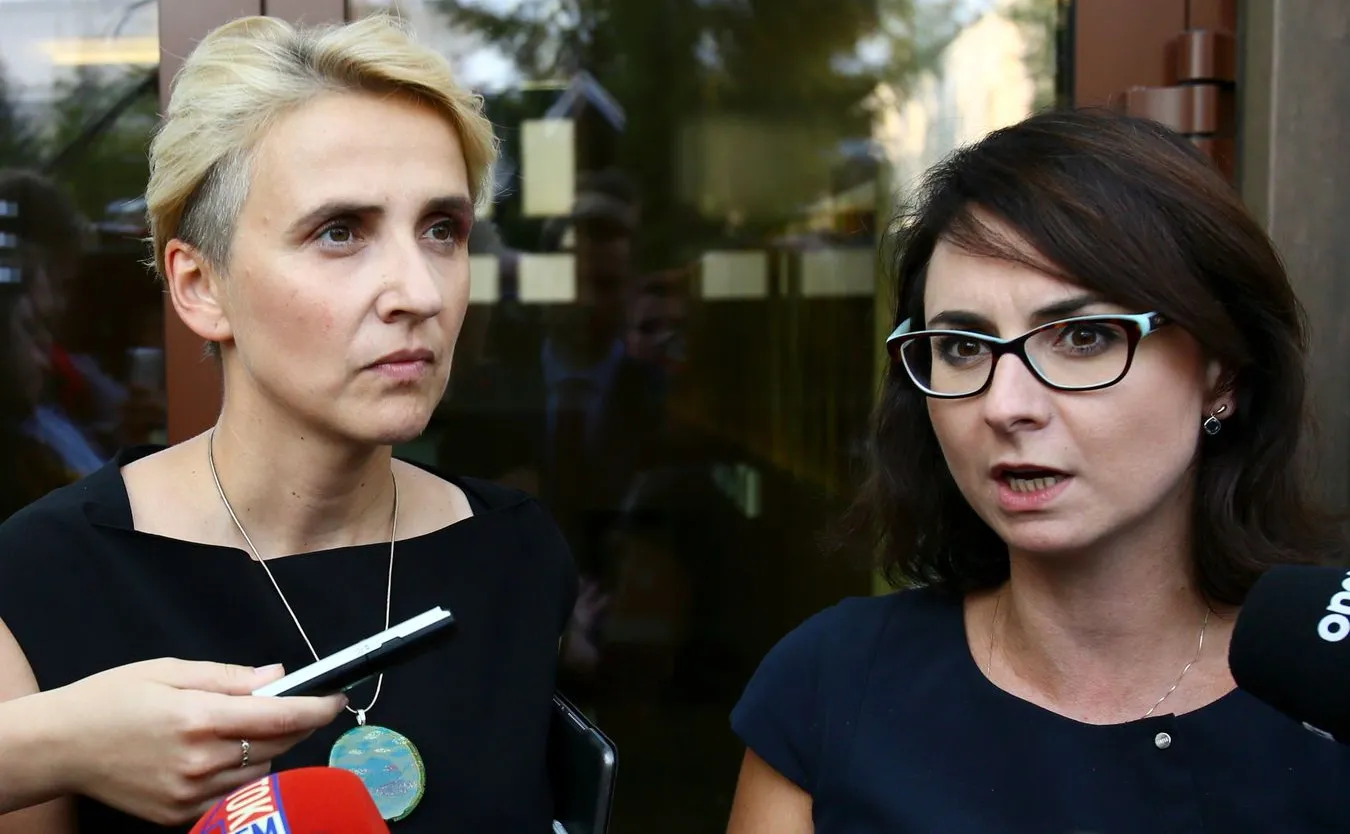 Joanna Scheuring-Wielgus i Kamila Gasiuk-Pihowicz