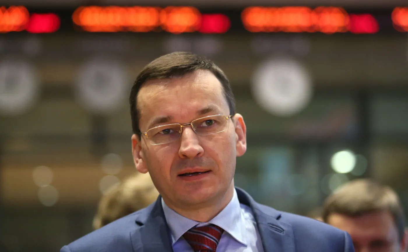 wicepremier MAteusz Morawiecki z wizytą w budynku GPW