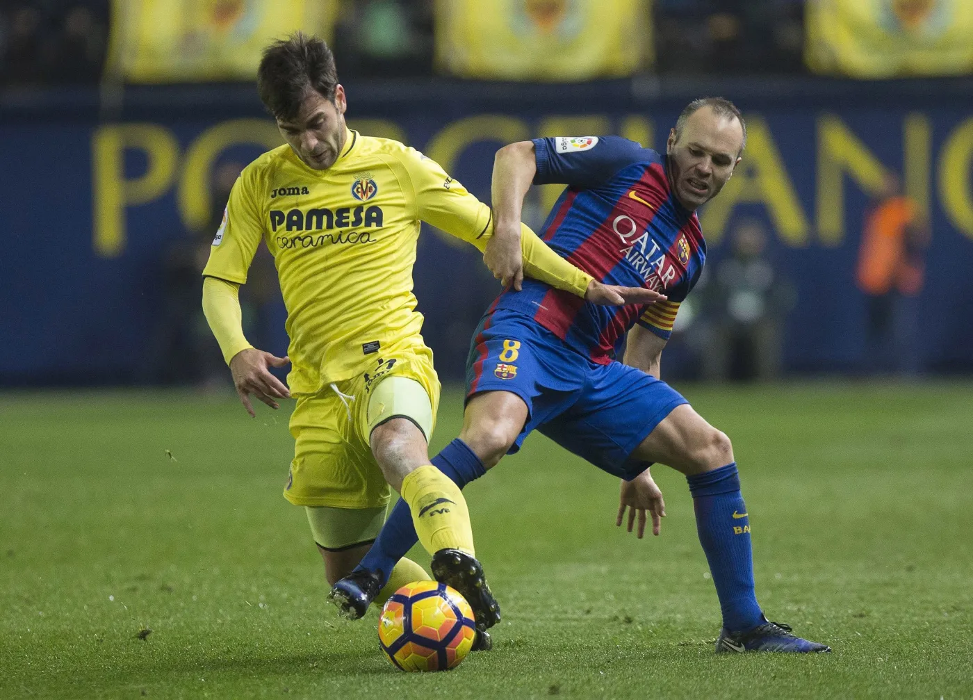 Manuel Trigueros i Andres Iniesta
