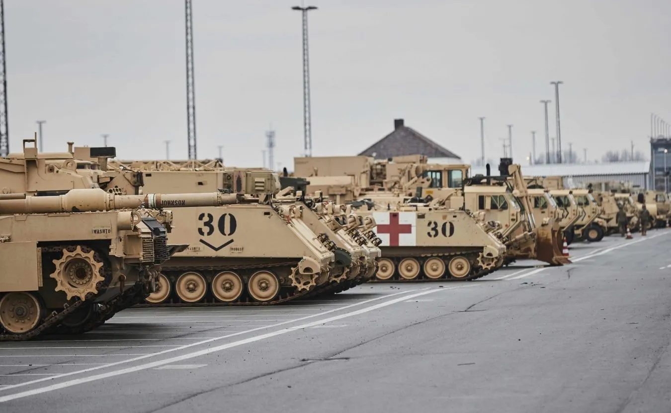 Amerykański sprzęt w Bremerhaven